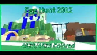 Roblox | Color Book - Egg Hunt 2012