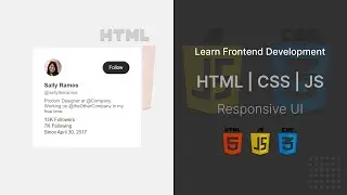 Html Tutorial For Beginners | HTML CSS | HTML Card | HTML Tutorial | CSS Tutorial | Responsive Web