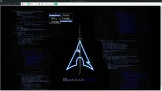 BlackArch Customization - change Blackarch wallpaper and Fontsize