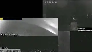 Heavy impact Kharkiv Skiresort-Cam 2022-03-30