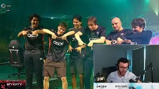 Tarik Reacts to FNATIC ELIMINATING 100T | VCT LOCK//IN