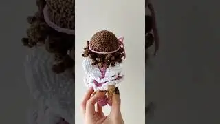 Куколка ангелок амигуруми. Подарок на 14 февраля