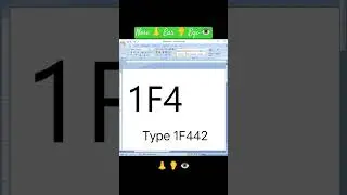 Nose Ear Eye emoji in Ms office Word shortcut key #viral #msoffice #msword #shorts