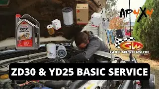 Servicing your D22 // YD25 & ZD30 // Fuel, Air & Oil Filters + Oil Change
