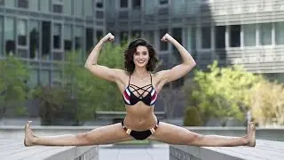 Bianca Bree daughter of Jean Claude Van Damme is a chip off the old martial arts block