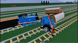 THOMAS AND FRIENDS Crashes Have a Ride With Thomas and Friends & Engines