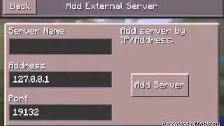 วิธีเข้าเซิฟมายคราฟ pe0.10.5