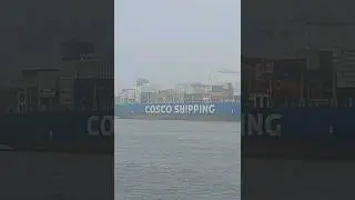 COSCO SHIPPING VOLGA - Elbe 🥰👍🌊 