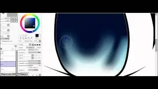Рисуем глаз в Paint tool SAI/2 способ/