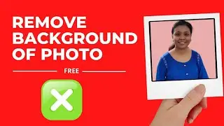 How to remove background from photo in 5 second | Free website | Background remover