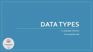 Data Types in C