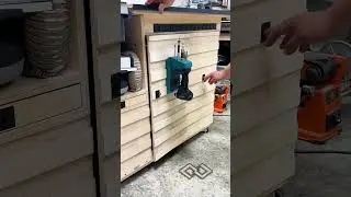 Have you ever seen French cleats as cabinet doors? Great for storage and has a cool aesthetic.