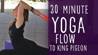 Vinyasa Flow Yoga for Hips (to King Pigeon)