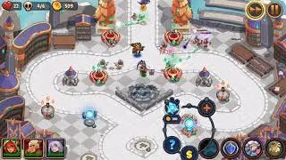 Realm Defense | World 4 | Level 89 | Campaign Mode | 3 Stars | No Spells | Caelum Cloudveil