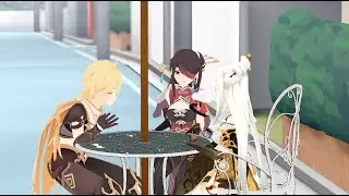 Do not take Beidou's seat | MMD Genshin Impact