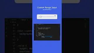 Custom Range Input 