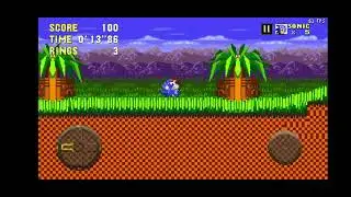Green Hill Zone In Sonic 3 AIR | Sonic 3 AIR MOD | see desc