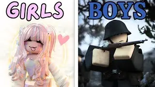 Boys VS Girls in Roblox