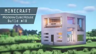 Minecraft: Easy Cube House Tutorial - (#18)