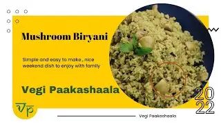 How to make Mushroom Biryani\Pulao