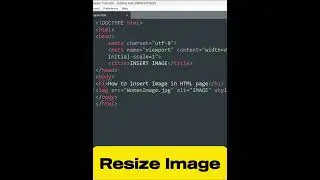 How to Resize an Image in HTML | Width & Height Attributes Explained with Examples
