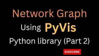2. Visualize Your Network Data with Pyvis 🌐(Custom edges shape and nodes)part-2 