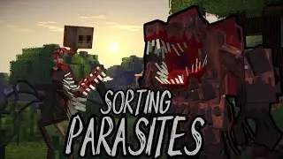 Укрепление базы | Сортировка | Выживание с паразитами #scapeandrunparasites #minecraft #survival
