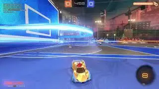 Rocket League - Around the Rim Score!