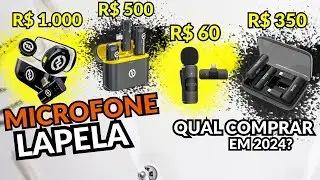 (ATUALIZADO) Melhores MICROFONES De LAPELA Para GRAVAR VÍDEOS Em 2024