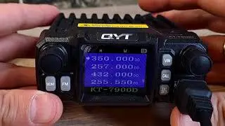 QYT KT-7900D purchased in 2023. Nothing changes, modifications and adjustments