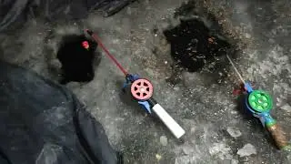 Зимняя рыбалка.РИЦА. ТАКОГО НИКТО НЕ ОЖИДАЛ.Рыбалка в Запорожье. Рыбалка 2022.
