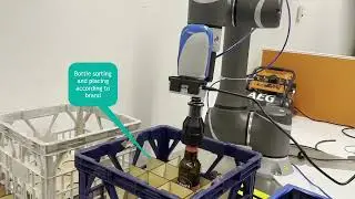 Omron TM12 Robot Bottle Sorting Project