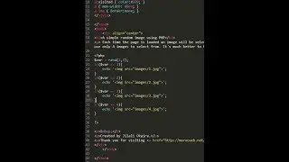 A simple random image using PHP
