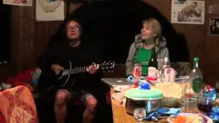 Андрей Кикаби    Лунные бабочки( под шум дождя с молнией,в беседке)