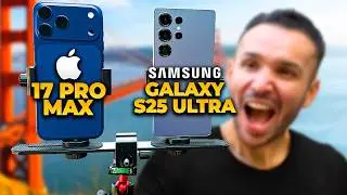 LEFT IT ON THE GROUND: iPhone 17 Pro Max vs Galaxy S25 Ultra