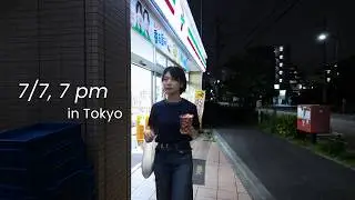 After Work in Tokyo | $8 Japanese Convenience Store Dinner | JAPAN VLOG