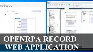 OPENRPA - Record Web Application | #1