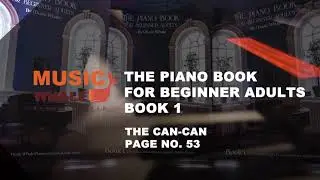 The Can Can (Page 53) - The Piano Book 1 For Beginner Adults