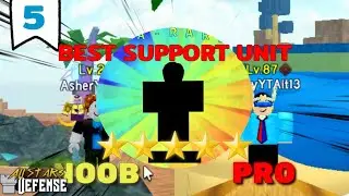 Ep5 | Getting the best support unit! | Noob to Pro | All Star Tower Defense