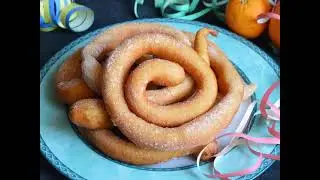 Zeppole sarde lunghe o frittura araba