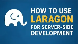 How to use Laragon for server-side development