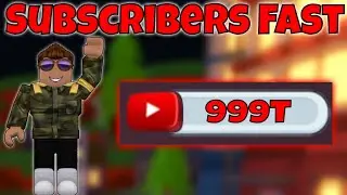 How To Get Subscribers Fast In RoTube Life Roblox