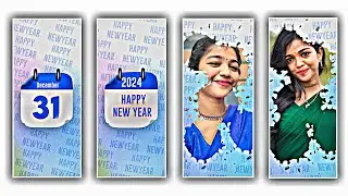 😻🎊2024 Happy new year status video editing || alight motion video editing tamil | new year status