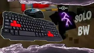 Bedwars God bridging ⌨️ & 🖱 sounds ASMR (w/ handcam)