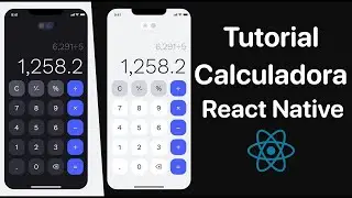 React Native Calculator with Dark Mode | Tutorial for beginners 2022