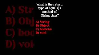 Java Interview Questions - 23 | rajonlinetrainings #fullstackjava