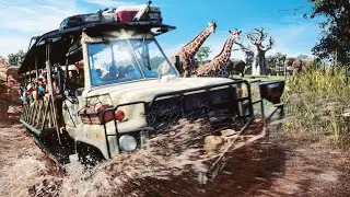 {4K} Disney’s (África)Animal Kingdom! Kilimanjaro Safaris* Full ride