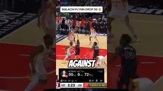 Is Malachi Flynn the most random 50-point player? 🤔 #shorts #nba #detroitpistons #atlantahawks