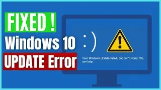 How to FIX Windows 10 Update Problem | FIX Windows 10 Update Issues