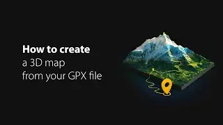 Create 3D maps from your GPX files in Photoshop - 3D Mapper